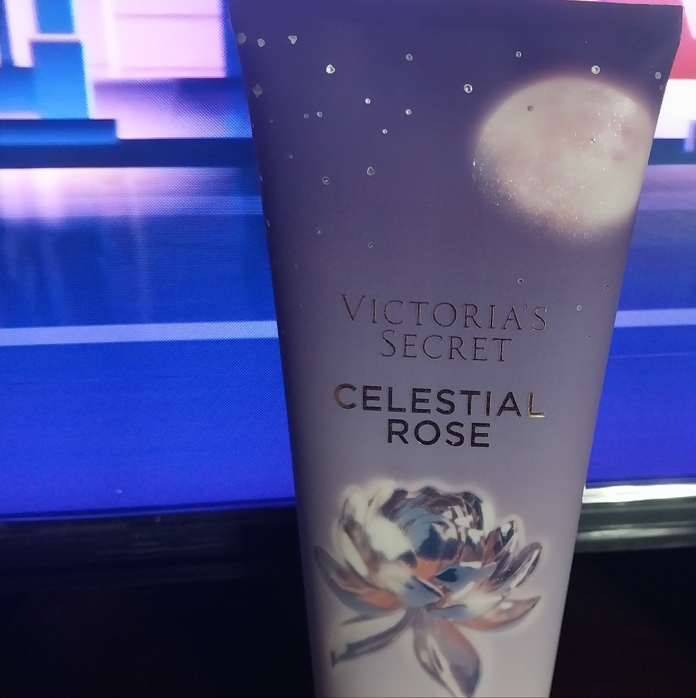 Victoria's Secret Celestial Rose in Purple Packaging Lotion Parfumee